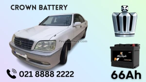 ظرفیت باتری تویوتا کراون