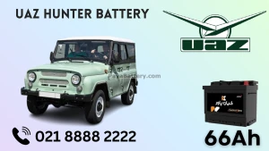 ظرفیت باتری جیپ یوآز هانتر