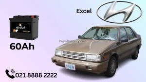 ظرفیت باتری هیوندای اکسل