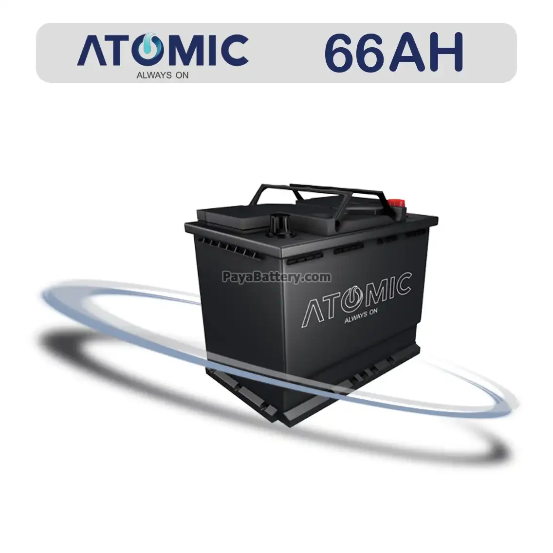 باتری اتمیک- 66 آمپر- قالب L3
