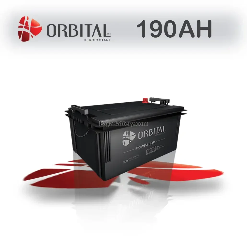 باتری اوربیتال وان- 190 آمپر- قالب TRUCK