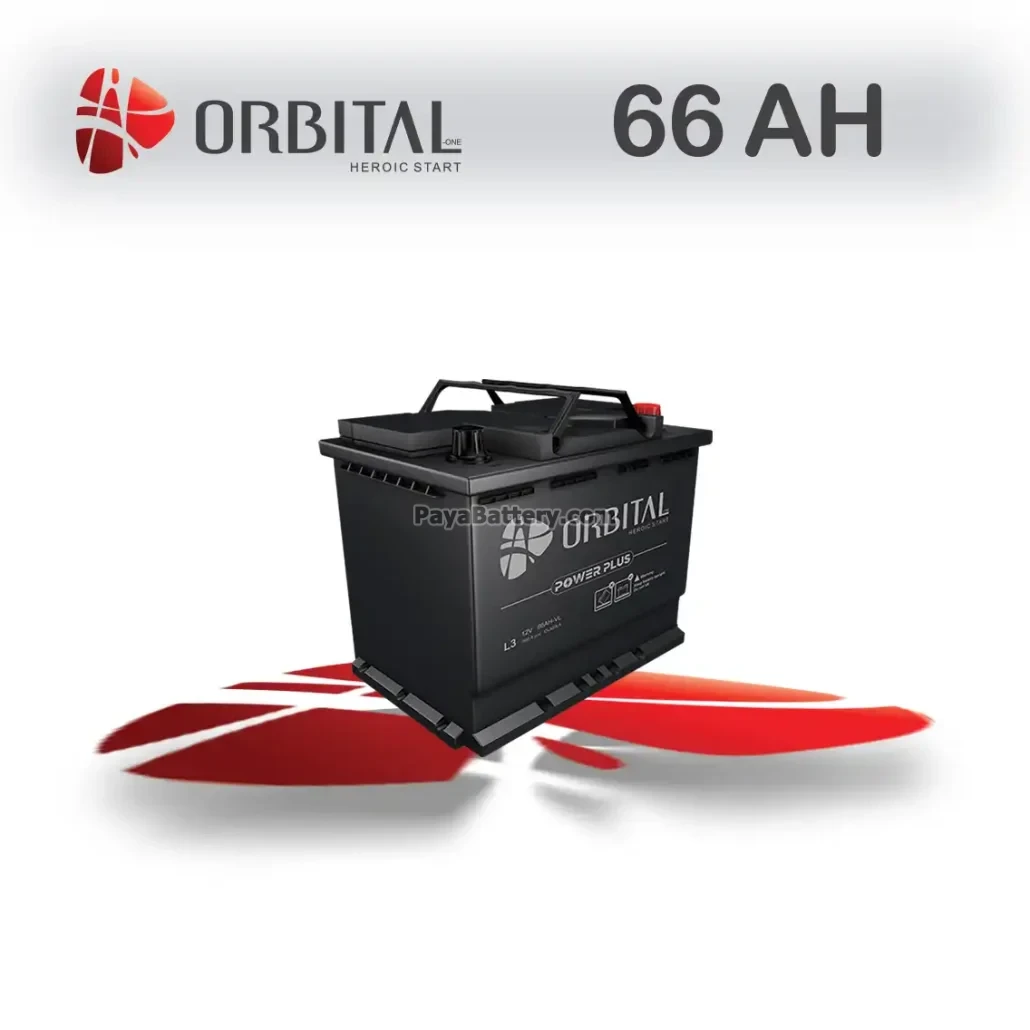 باتری اوربیتال وان- 66 آمپر- قالب L3