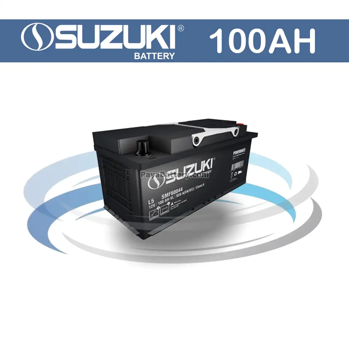 باتری سوزوکی- 100 آمپر- قالب L5