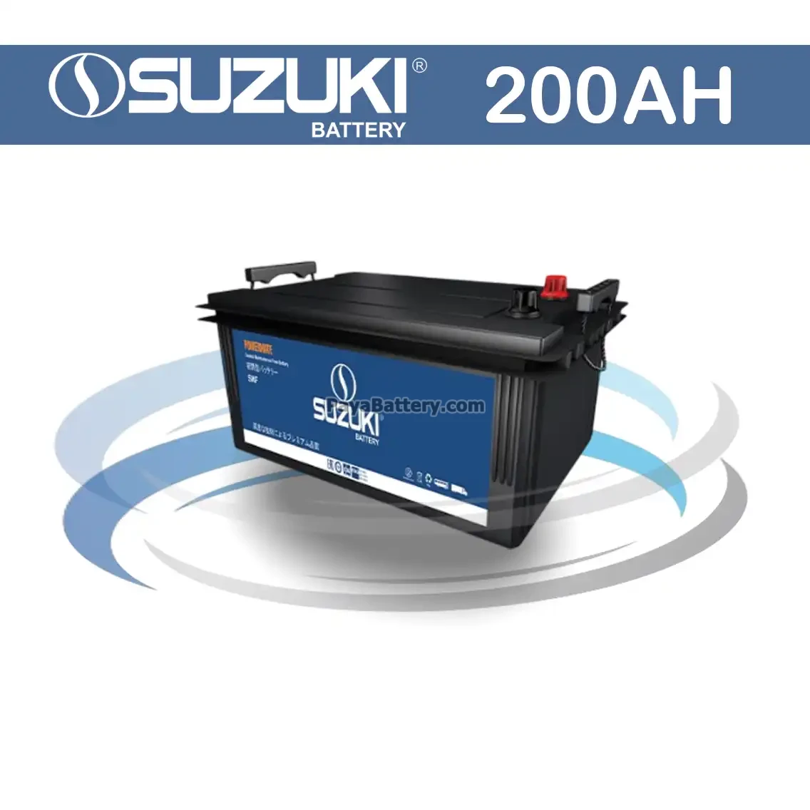 باتری سوزوکی- 200 آمپر- قالب TRUCK