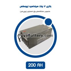 باتری 200 آمپر ساعت یو پی اس نیومکس