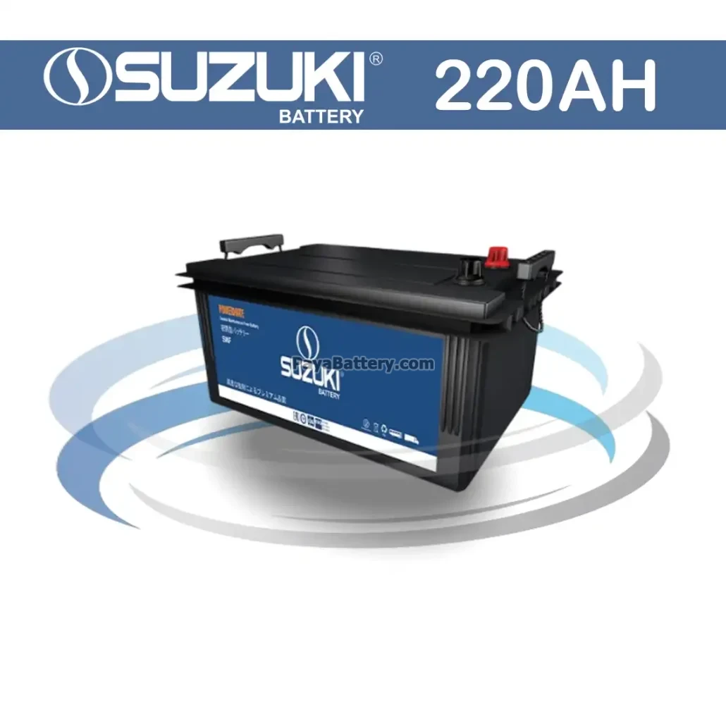 باتری سوزوکی- 220 آمپر- قالب TRUCK
