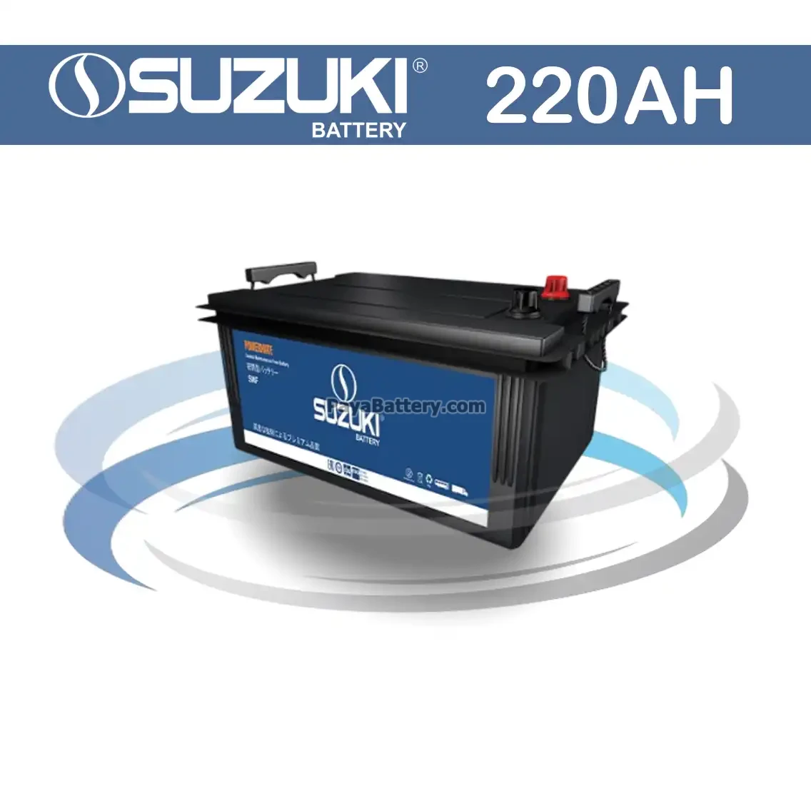 باتری سوزوکی- 220 آمپر- قالب TRUCK