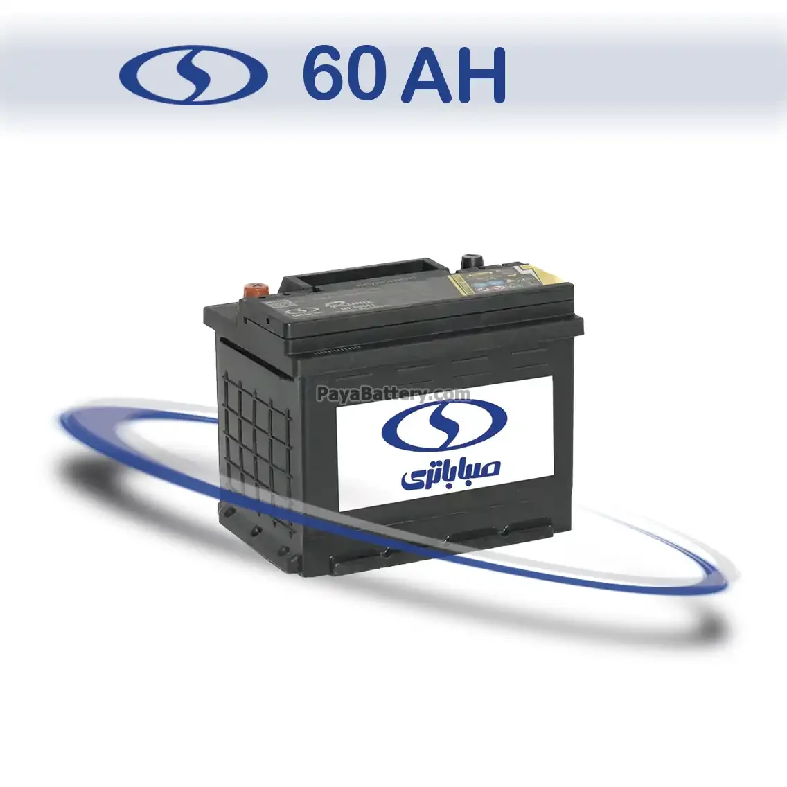 باتری صبا - 60 آمپر- قالب L2 و D23