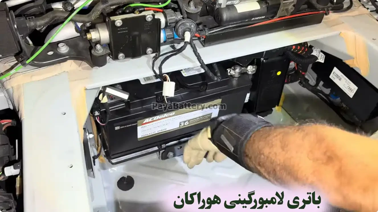 محل باتری لامبورگینی هوراکان