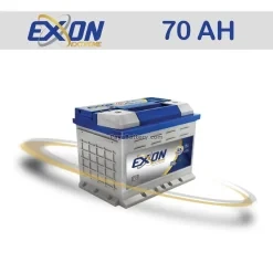 باتری اکسون- 70 آمپر- قالب D26 و N50